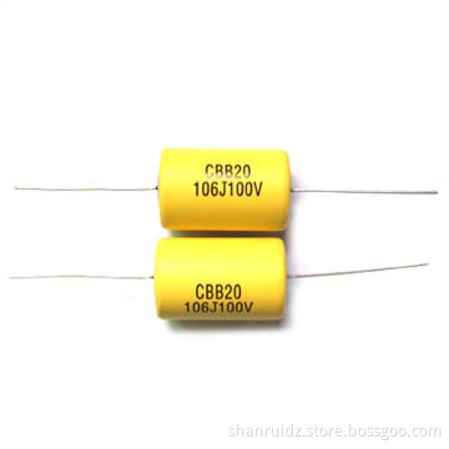 Metalized Polypropylene Film Capacitor-axial with Down-lead Axially and Horizontally